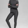 Jersey Alosoft Rapid con media cremallera - Antracita