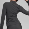 Jersey Alosoft Rapid con media cremallera - Antracita