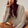Jersey Cashmere Embrace - Grano de avena jaspeado