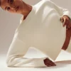Jersey Cashmere Embrace - Marfil