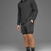 Jersey Conquer Max con cuello alto y cremallera completa - Antracita