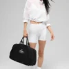 Jersey corto con cremallera de 1/4 «Aerial» - Blanco