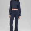 Jersey corto de cuello redondo «Sway» - Azul marino