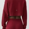 Jersey corto Sway de cuello redondo - Rojo «Summer Romance»