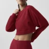 Jersey corto Sway de cuello redondo - Rojo «Summer Romance»