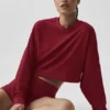 Jersey corto Sway de cuello redondo - Rojo «Summer Romance»