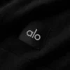 Jersey de algodón y cachemira «Ever Soft» de manga corta y cuello redondo - Negro