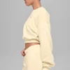 Jersey de cuello redondo Accolade corto - Amarillo vela