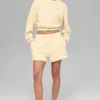 Jersey de cuello redondo Accolade corto - Amarillo vela