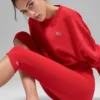 Jersey de cuello redondo Accolade corto - Rojo brillante