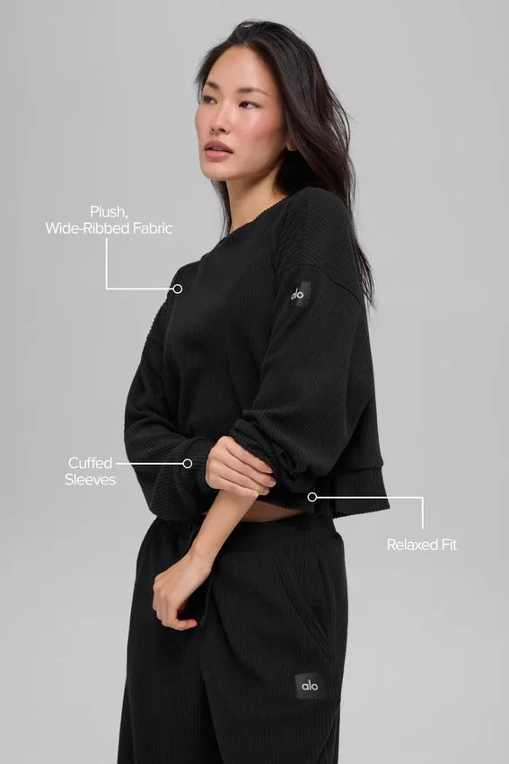 Jersey de cuello redondo Muse - Negro