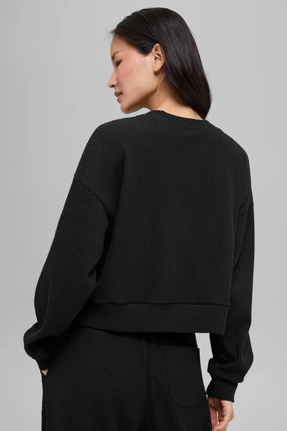 Jersey de cuello redondo Muse - Negro