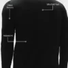 Jersey de cuello redondo y manga larga Conquer Reform - Negro