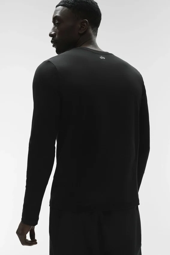 Jersey de cuello redondo y manga larga Conquer Reform - Negro