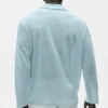 Jersey de lino «Coastal» de manga larga - Azul mar