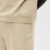 Jersey de manga corta de algodón y cachemira Ever Soft - Beige arena
