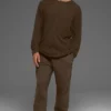 Jersey de manga larga Cashmere Reform - Espresso