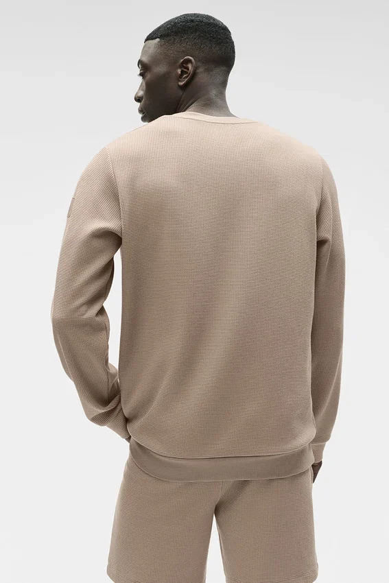 Jersey de manga larga «Waffle Lounge» - Gravel