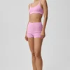 Jerséis de punto Pointelle «Be Mine Hot» - Rosa corazón de caramelo