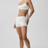 Jerséu «Be Mine Hot» de punto Pointelle — Blanco semitransparente