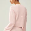 Jerséu «Cashmere Embrace» - Rosa escarchado