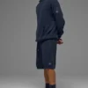 Jerséu con capucha de punto Sports Club - Azul marino