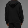Jerséu con capucha de punto «Sports Club» - Negro