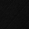 Jerséu de cintura High-Waist «Be Mine» con efecto punto calado — Negro