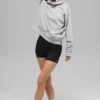 Jerséu de cuello alto Hazy - Gris jaspeado deportivo