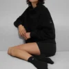 Jerséu de cuello alto Hazy - Negro