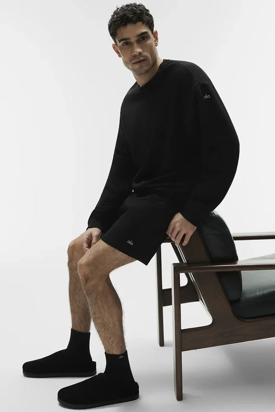 Jerséu de cuello redondo Chill — Negro