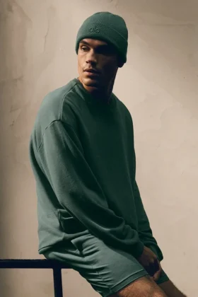 Jerséu de cuello redondo Chill - Verde trébol