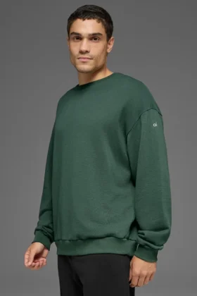Jerséu de cuello redondo Chill – Verde trébol