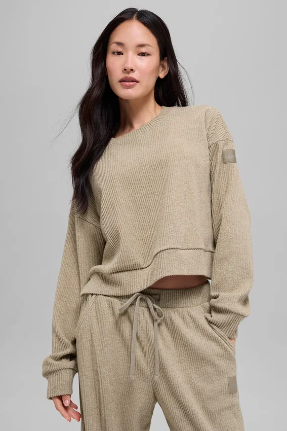 Jerséu de cuello redondo Muse - Gravel Heather