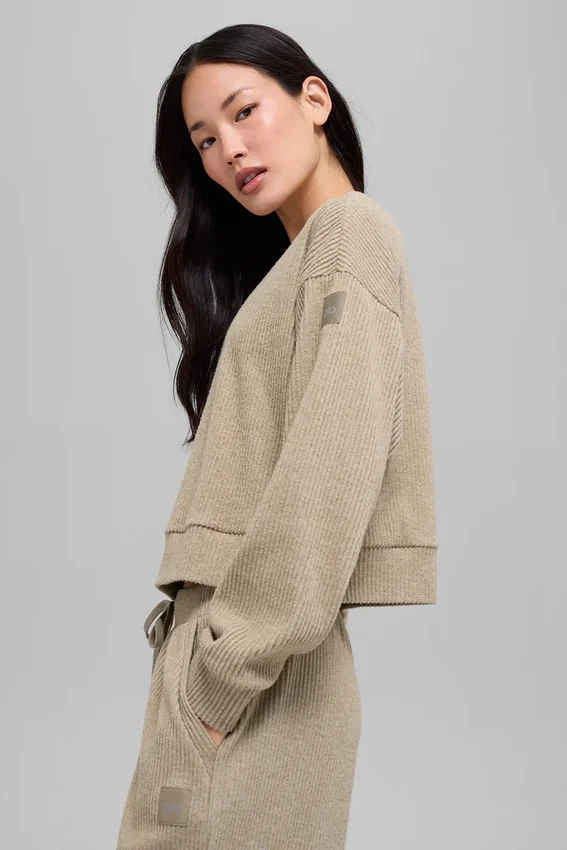 Jerséu de cuello redondo Muse - Gravel Heather