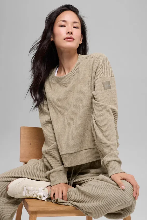 Jerséu de cuello redondo Muse - Gravel Heather