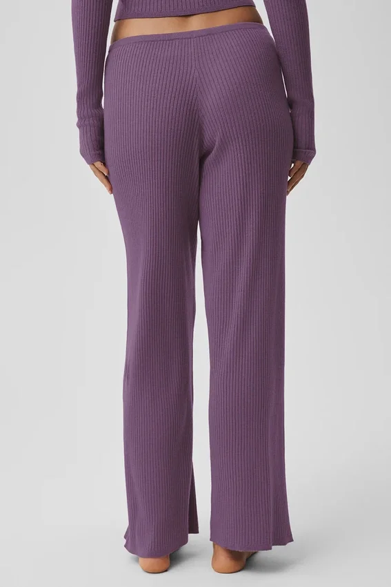 Jerséu de punto de jersey y talle medio «Unwind» - Plum Kiss
