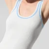 Jerséu de punto «Tennis Club» - Blanco/Azul concha
