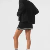 Jerséu de punto «Tennis Club» - Negro/marfil