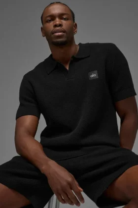 Jerséu de punto tipo jersey Sports Club - Negro