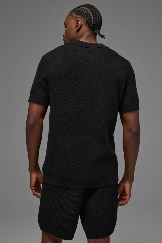 Jerséu de punto tipo jersey Sports Club - Negro