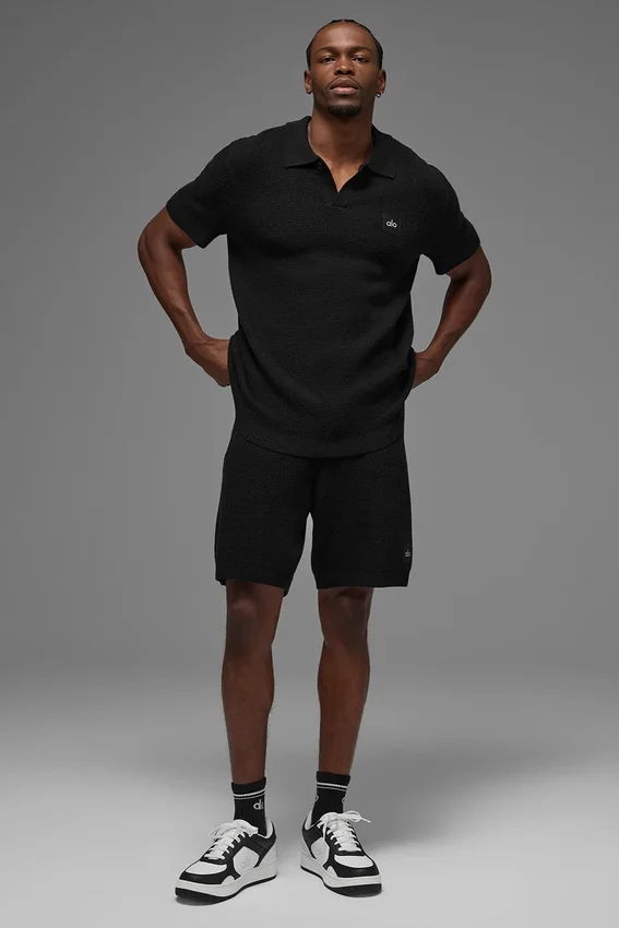 Jerséu de punto tipo jersey Sports Club - Negro