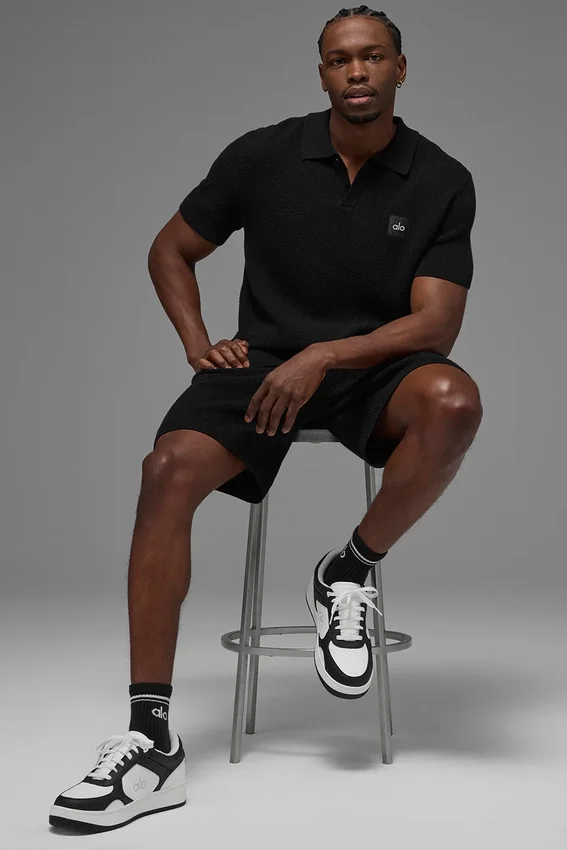 Jerséu de punto tipo jersey Sports Club - Negro