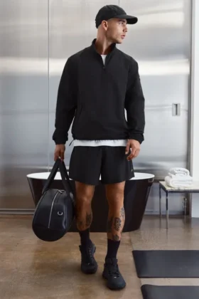 Jerséu deportivo ligero «Takeaway» - Negro