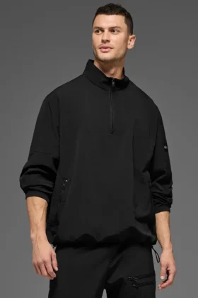Jerséu deportivo ligero «Takeaway» – Negro
