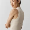 Jerséu sin mangas tipo jersey «Unwind» - Avena jaspeada