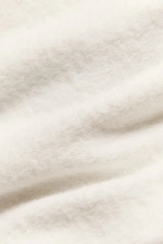 Jerséu «Snuggle up» de manga corta - Marfil