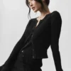 Jerséu «Sunlit Cardigan» - Negro