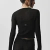 Jerséu «Sunlit Cardigan» - Negro