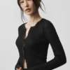 Jerséu «Sunlit Cardigan» - Negro